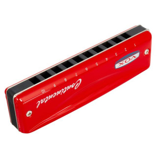 Вокальная губная гармоника Continental D Red Vox Harmonica Continental D Red