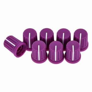 Набор колпачков для ручки Reloop - фиолетовый Reloop Knob Cap Set - Purple