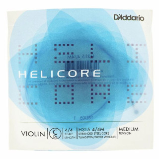 Струна для скрипки Daddario Helicore Violin C 4/4 medium Daddario Helicore Violin C 4/4 medium