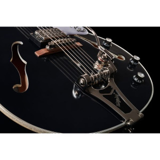 Эпифон Император Свингстер чернокожего возраста Epiphone Emperor Swingster Black Aged