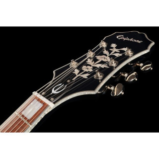 Эпифон Император Свингстер чернокожего возраста Epiphone Emperor Swingster Black Aged