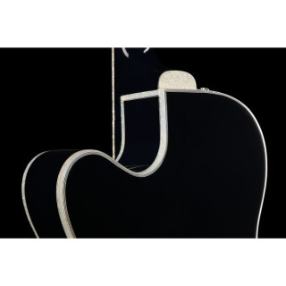 Эпифон Император Свингстер чернокожего возраста Epiphone Emperor Swingster Black Aged