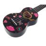 Гавайская гитара сопрано с сердцем Махало Mahalo Heart Soprano Ukulele