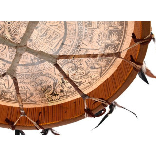Земной шаманский барабан из козьей кожи Майя 50 Terre Shaman Drum Goat Skin Maya 50