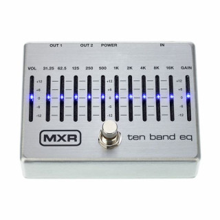 Комплект 10-полосного эквалайзера MXR RB MXR 10 Band Equalizer Bundle RB