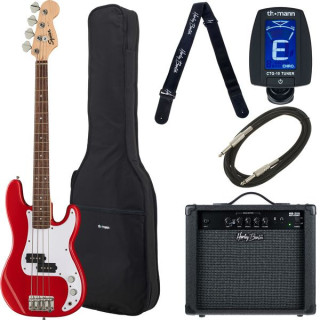 Squier Mini P Bass Дакота Ред Набор №579617 Squier Mini P Bass Dakota Red Bundle №579617
