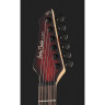 Harley Benton Amarok-6 BKRD стеганый взрыв Harley Benton Amarok-6 BKRD Quilted Burst