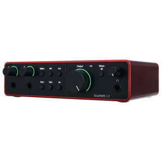 Focusrite Scarlett 2i2 4-го поколения Focusrite Scarlett 2i2 4th Generation