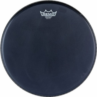Remo 14" Ambassador из черной замши Remo 14" Ambassador Black Suede