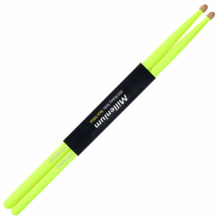 Палочки из гикори Millenium H5A неоново-желтого цвета Millenium H5A Hickory Sticks Neon Yellow