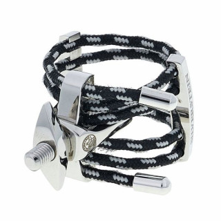 Лигатура для саксофона Silverstein Quattro Silver Soprano S #01 Silverstein Quattro Silver Soprano S #01