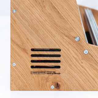 2 Many Synths Eurorack Case 10U 104HP Дуб 2 Many Synths Eurorack Case 10U 104HP Oak