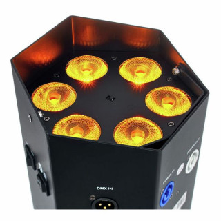 Прожектор на батарейках Stairville BEL6 Battery Event Light 6x15W Stairville BEL6 Battery Event Light 6x15W