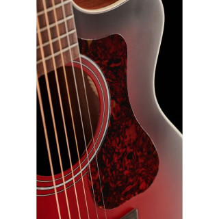 Guild OM-240CE Атласный взрыв бычьей крови Guild OM-240CE Satin Oxblood Burst