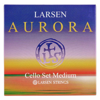 Струны для виолончели Larsen Aurora Cello Strings Set 4/4 M Larsen Aurora Cello Strings Set 4/4 M