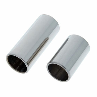 Металлическое узкое место Harley Benton/набор слайдов Harley Benton Bottleneck/Slides Set Metal