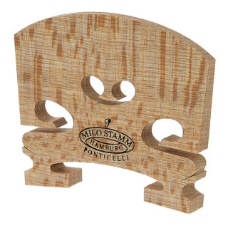 Мило Штамм Премиум Второстепенный Мост для Скрипки Б 41,5 мм Milo Stamm Premium Violin Bridge B 41,5mm