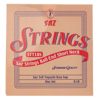 Saz STT18S Струны Saz с коротким горлышком Saz STT18S Short Neck Saz Strings