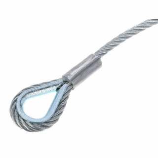 Страховочный трос Stairville Safety 80cm/6mm 22kg Stairville Safety 80cm/6mm 22kg