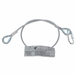 Страховочный трос Stairville Safety 80cm/6mm 22kg Stairville Safety 80cm/6mm 22kg