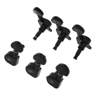 Комплект тюнеров Harley Benton Parts J03BK R6 Harley Benton Parts J03BK R6 Tuner Set