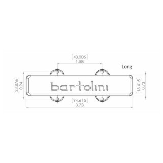 Звукосниматели Bartolini 9CBJS L1/S1 Set Bartolini 9CBJS L1/S1 Set