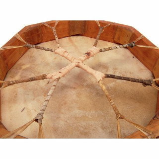 Земной шаманский барабан восьмиугольник 40 см Terre Shaman Drum Octagon 40cm