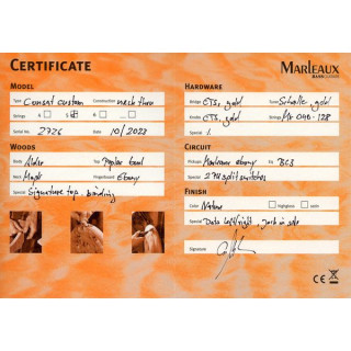 Марло Консат 5-тонный тополиный заусенец Marleaux Consat 5 NT Poplar Burl