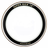Пластик для бас-барабана Aquarian 24" Superkick Ten clear Aquarian 24" Superkick Ten clear