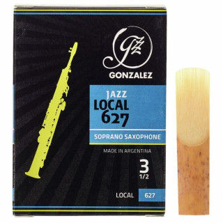 Гонсалес Местный 627 Сопрано-саксофон 3,5 Gonzalez Local 627 Soprano Sax 3.5