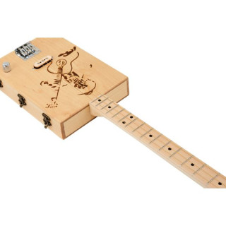 Tavmusic.ru  гитара-бокс с магнитным пикапом. Thomann Cigar Box Guitar Magnetic PU