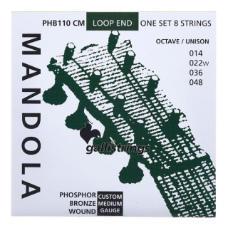 Струны Galli PHB110 см для мандолы Str. Medium Galli Strings PHB110 CM Mandola Str. Medium