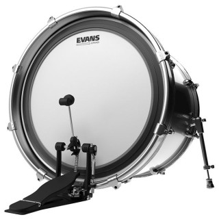 Пластик для бас-барабана Evans 18" EMAD Coated Bass Drum Evans 18" EMAD Coated Bass Drum