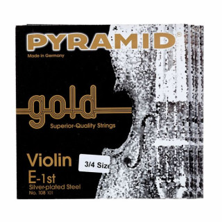 Струны для скрипки Pyramid Gold Violin Strings 3/4 Pyramid Gold Violin Strings 3/4