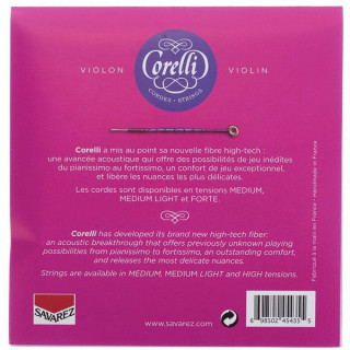 Скрипичные струны Corelli 900MB Cantiga Corelli 900MB Cantiga Violin Strings