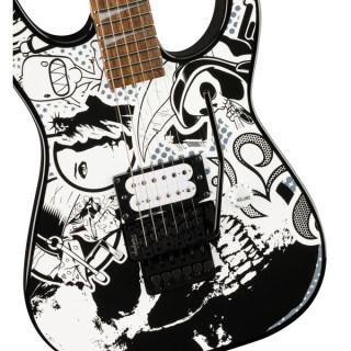 Джексон X серии DK1 Череп Каоса Jackson X Series DK1 Skull Kaos