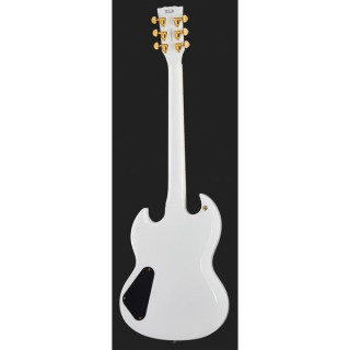 Harley Benton DC-Изготовленный на заказ белый Harley Benton DC-Custom White