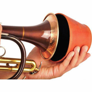 MG Кожаная рабочая труба Кожаный глушитель LB MG Leather Work Trumpet Leather Mute LB