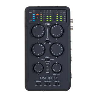 IK Multimedia iRig Pro Quattro Ввод-вывод IK Multimedia iRig Pro Quattro I/O
