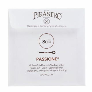 Струны для скрипки Pirastro Passione Solo Violin 4/4 SLG Pirastro Passione Solo Violin 4/4 SLG