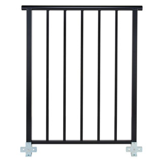 Бортики Stageworx 1м Черный Stageworx Safety Railings 1m Black
