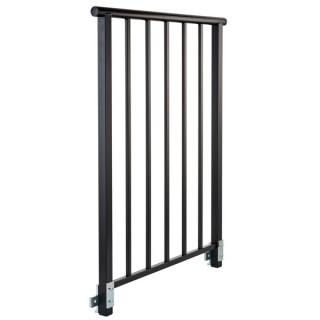 Бортики Stageworx 1м Черный Stageworx Safety Railings 1m Black