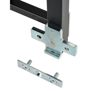 Бортики Stageworx 1м Черный Stageworx Safety Railings 1m Black