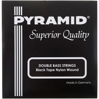 Струны для контрабаса Pyramid Black Tape Nylon Double Bass S Pyramid Black Tape Nylon Double Bass S