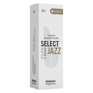 Трости для саксофона DAddario Woodwinds Organic Sel. Jazz Filed TEN 3H DAddario Woodwinds Organic Sel. Jazz Filed TEN 3H