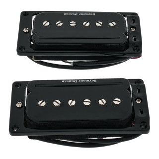 Комплект P-образных направляющих Seymour Duncan SHPR-1S плоский BK Seymour Duncan SHPR-1S P-Rail Set Flat BK
