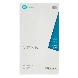 Трость для кларнета DAddario Woodwinds VENN Bb-Clarinet 3.5 DAddario Woodwinds VENN Bb-Clarinet 3.5