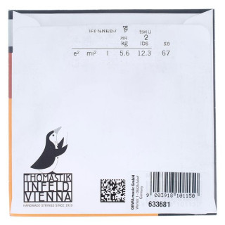 Томастик Доминантная электронная скрипка 1/8 Alu med Thomastik Dominant E Violin 1/8 Alu med