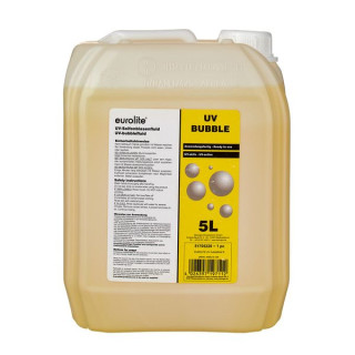 Жидкость Eurolite UV Bubble Fluid 5л желтого цвета Eurolite UV Bubble Fluid 5l yellow