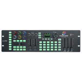 Главный контроллер цвета светодиодов Eurolite DMX Eurolite DMX LED Color Chief Controller